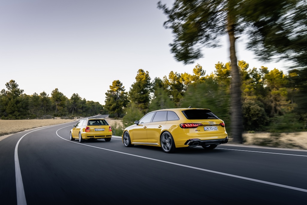 Audi RS 4 Avant i 25 års jubilæumsudgave
(Foto: Audi Sport)